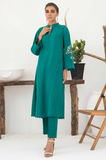 EMERALD KARANDI KURTA - Sania Maskatiya