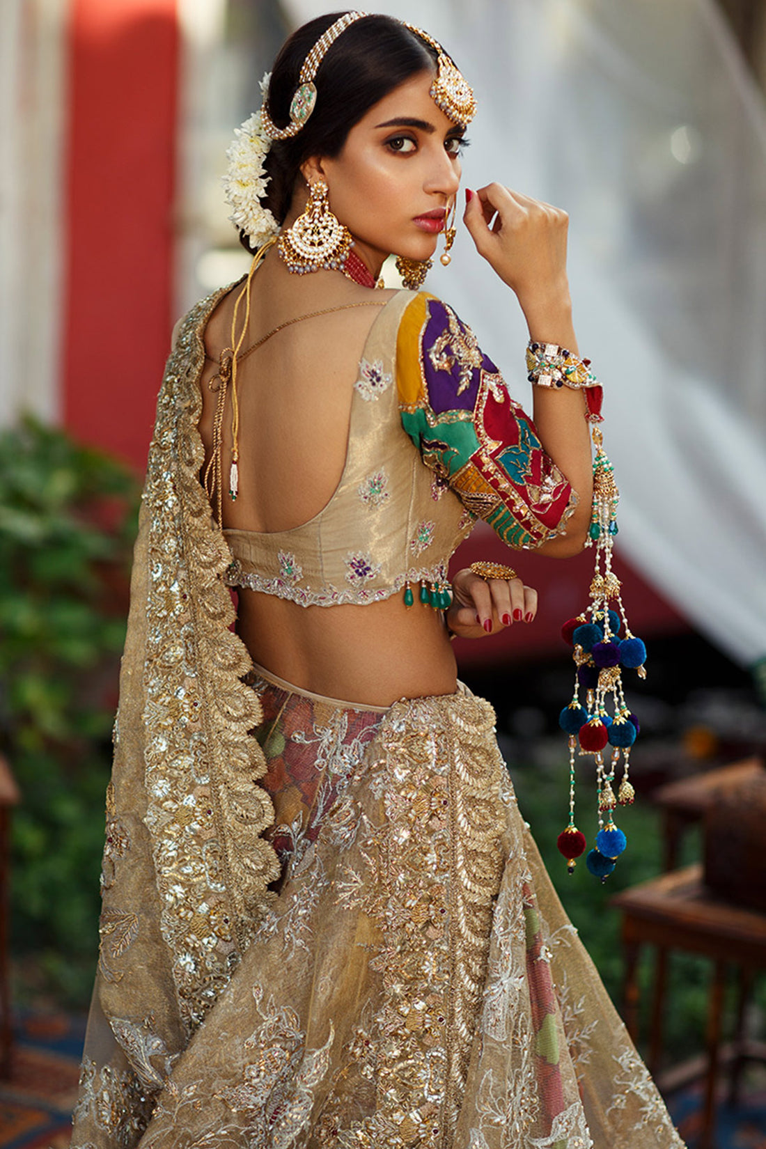 FAIZABAD LEHNGA CHOLI - Zainab Salman