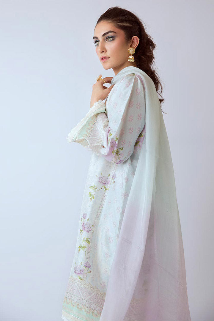 FIROZEH LUXE RAW SILK SHIRT AND DUPATTA - Farah Talib Aziz