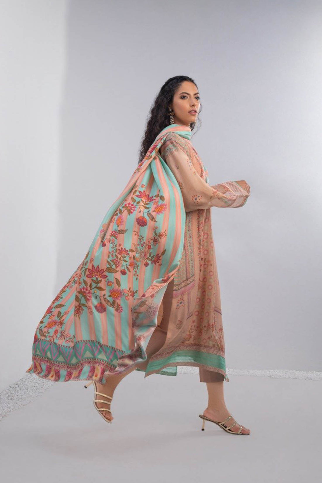 Cotton Net Shirt - Sania Maskatiya