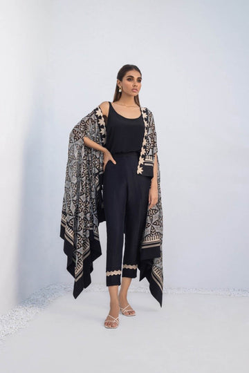 Chiffon Cape - Sania Maskatiya