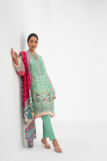 Printed Cotton Net Kurta - Sania Maskatiya