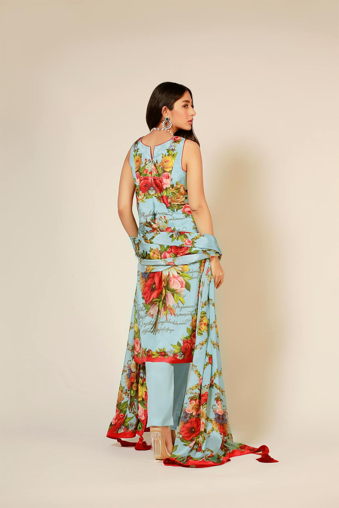 FLORIBUNDA SLEEVELESS - Rizwan Beyg