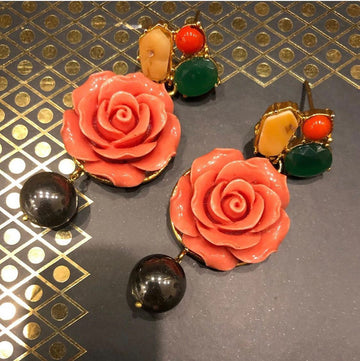 Floral Earrings  - Azai jewels