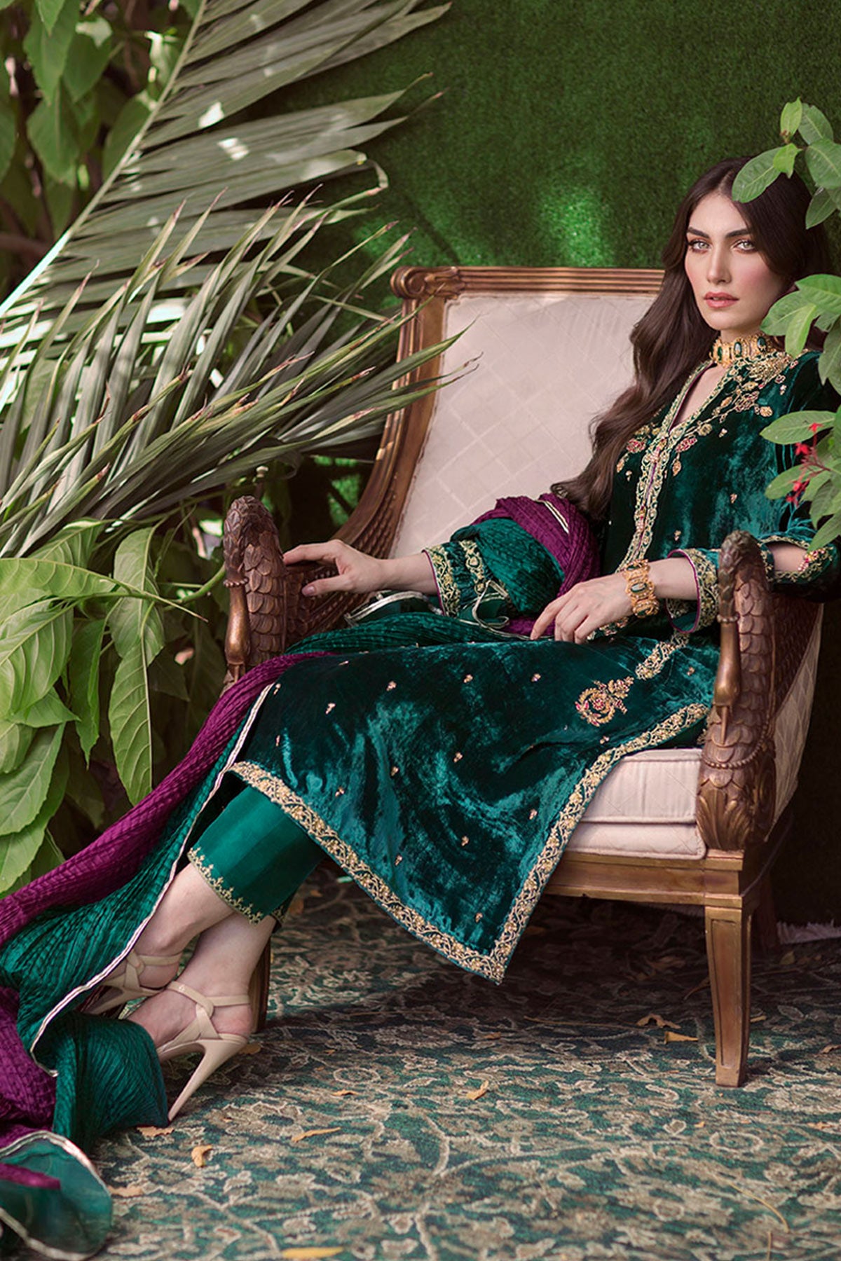 Ivy Emerald Velvet - Farah Talib Aziz