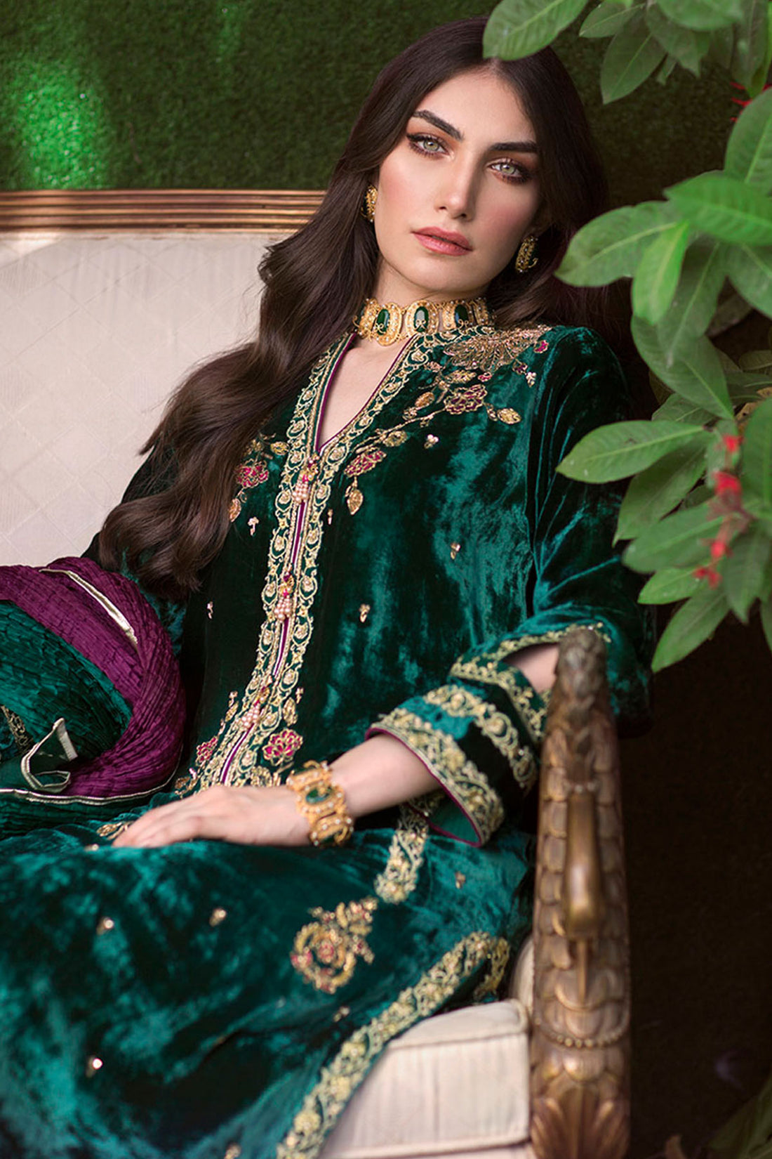 Ivy Emerald Velvet - Farah Talib Aziz