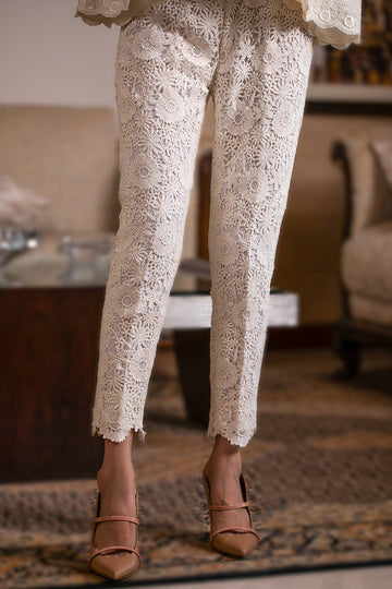 Laced Skinny Pants - Aleena & Fareena