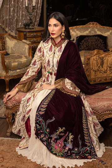 Mughal Grandeur Shawl - Nilofer Shahid