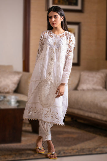 Nora Kurta - Off White - Aleena & Fareena