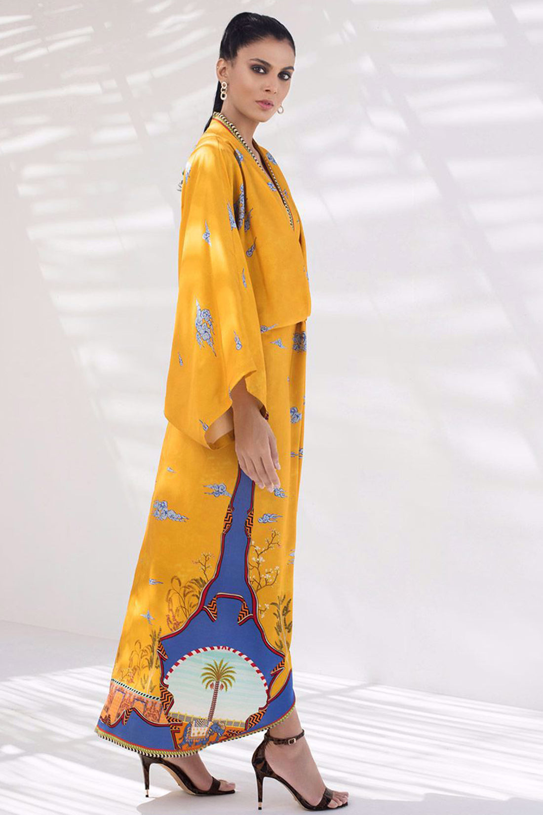 DIGITALLY PRINTED KIMONO - Sania Maskatiya