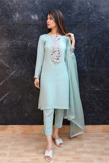 Sorbet Blue - Exclusive Collection by Hina Hassan