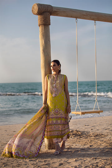 Zinnia - Zaira Luxe Lawn Unstitched by Kanwal Malik