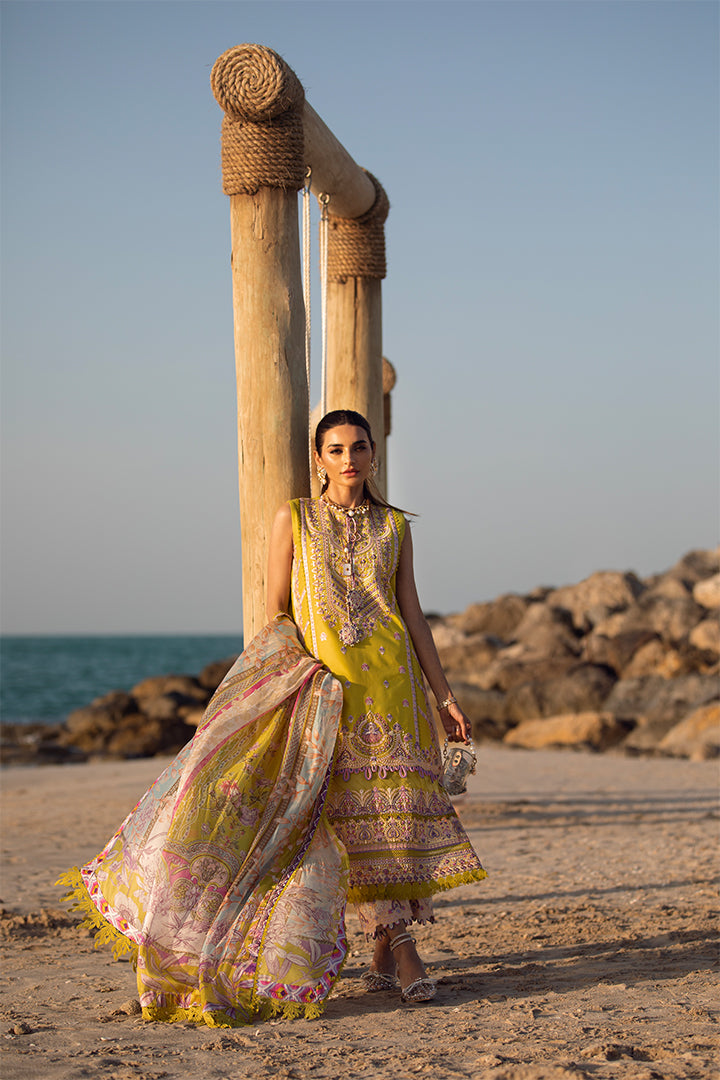 Zinnia - Zaira Luxe Lawn Unstitched by Kanwal Malik