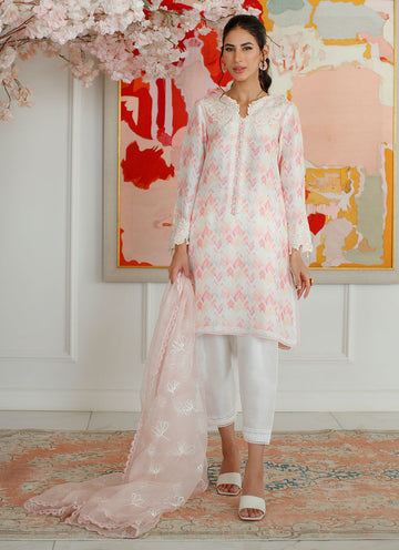 IKAT MIA SHIRT AND DUPATTA - Farah Talib Aziz