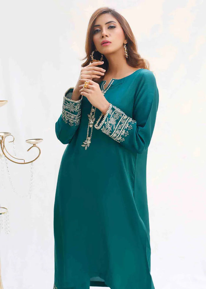 Emerald hues - Green - Eram Syed