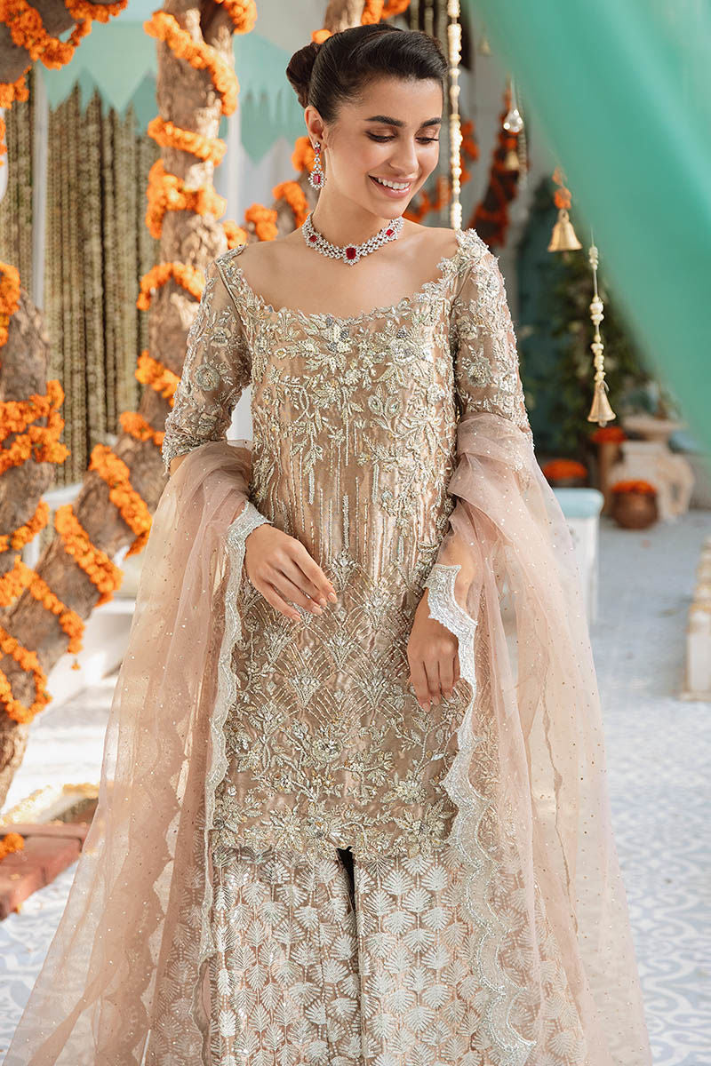 Rose Gold Dulaari - Zainab Salman