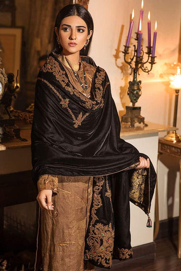 The Royal Twist Shawl - Dusk till Dawn by Nilofer Shahid